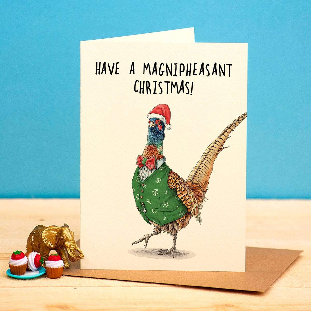 Magnipheasant Christmas Card - Christmas Card