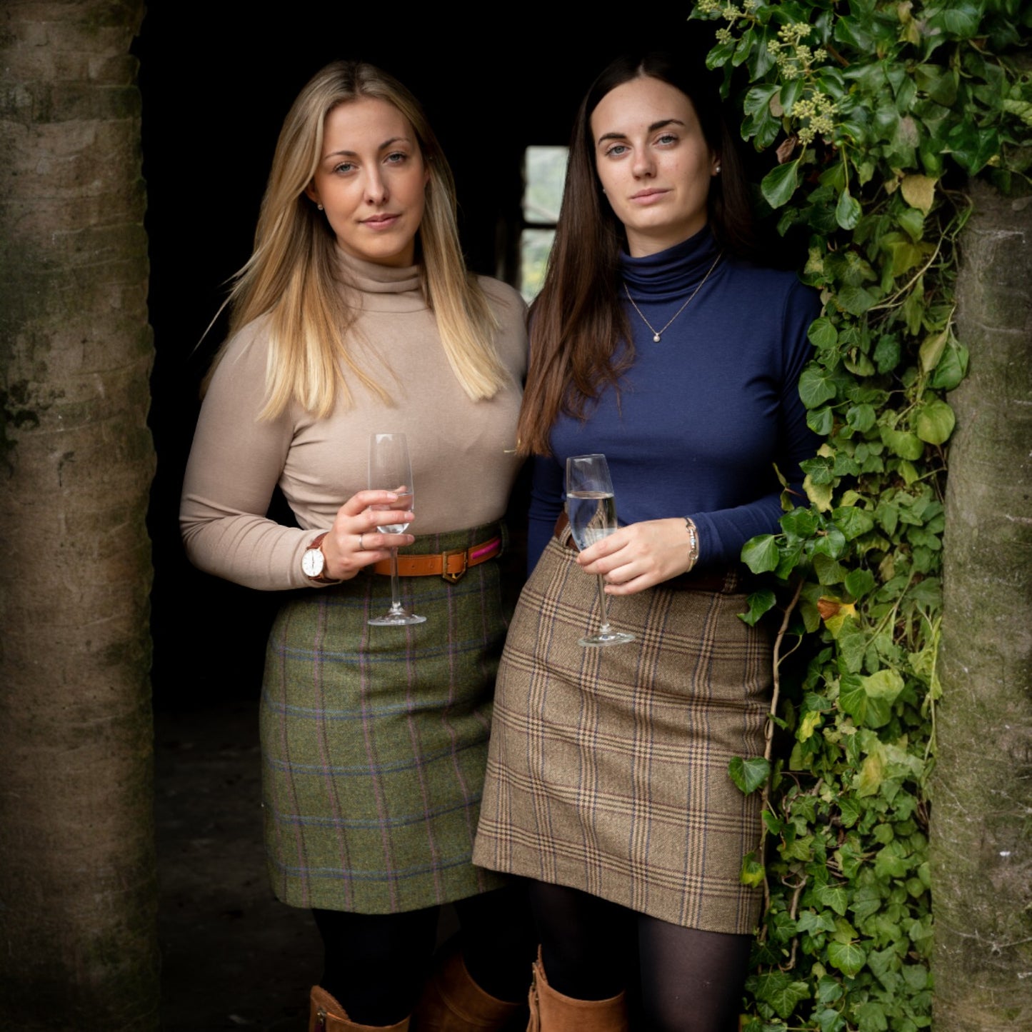 Ginger & Jardine Luxe Roll Neck Camel