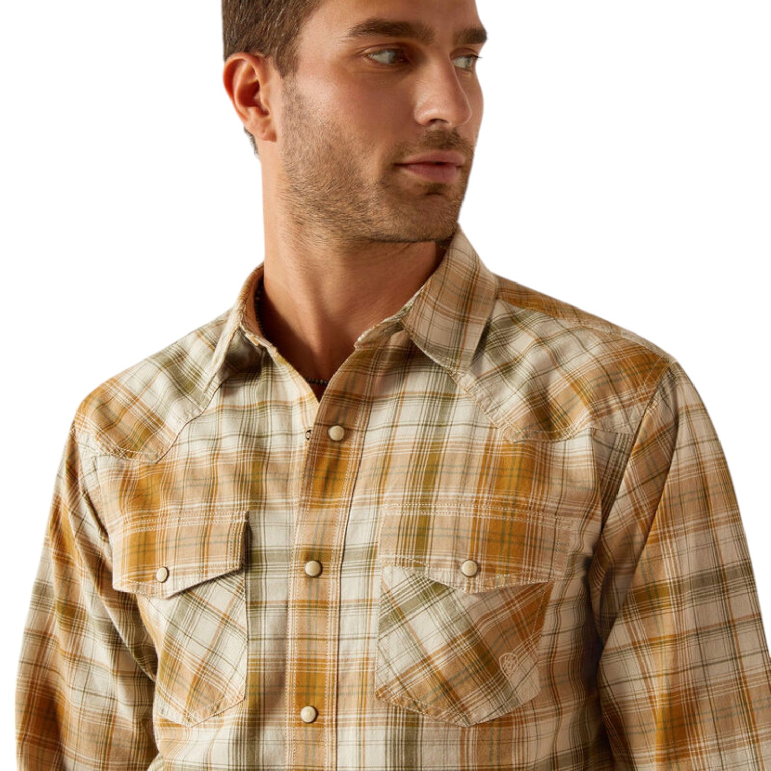 Ariat Men's Halston Retro Fit Western Shirt close