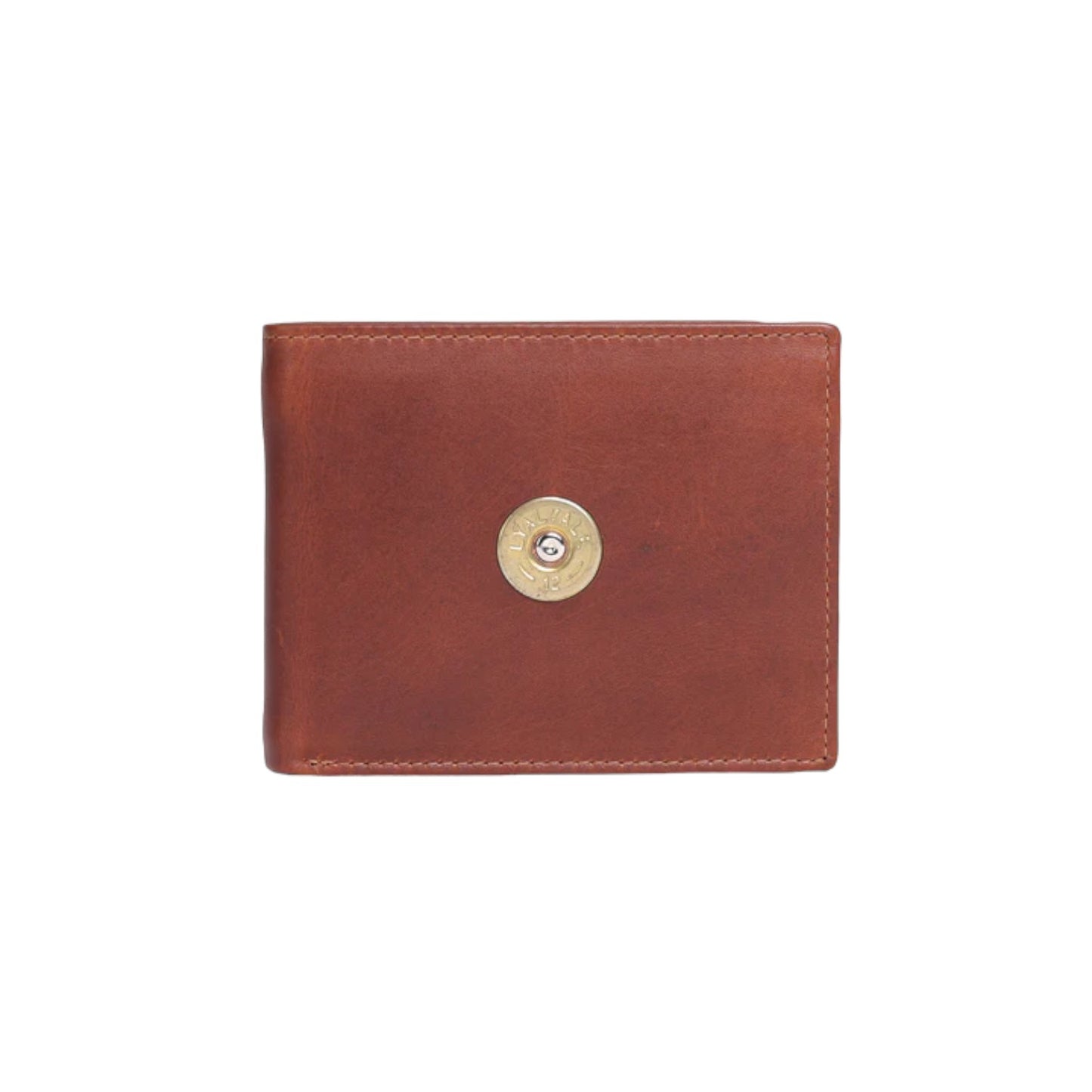 Hicks & Hides 12 Bore Wallet - Cognac