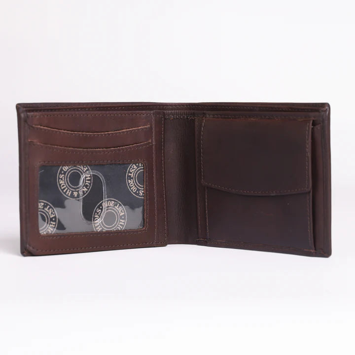 Hicks & Hides 12 Bore Wallet - Brown