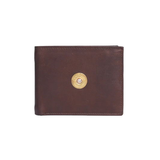 Hicks & Hides 12 Bore Wallet - Brown