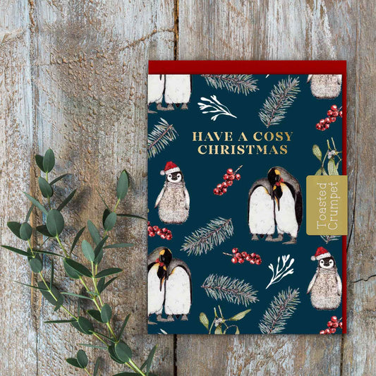 Have a Cosy Christmas (Christmas Penguins) Card