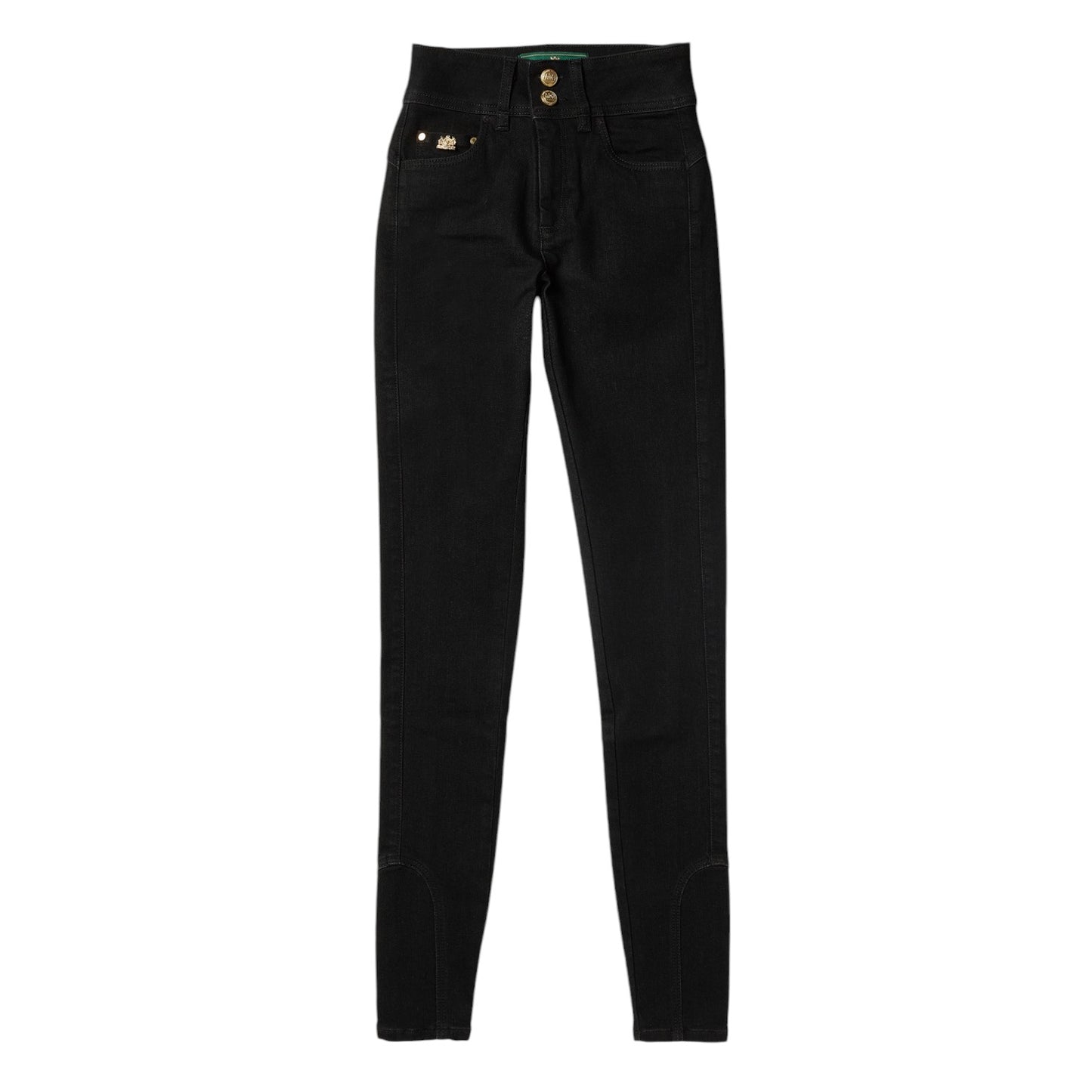 Holland Cooper Thermal Jodhpur Jeans Dark Black