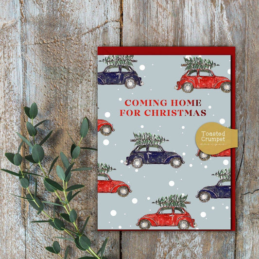 Coming Home For Christmas Card