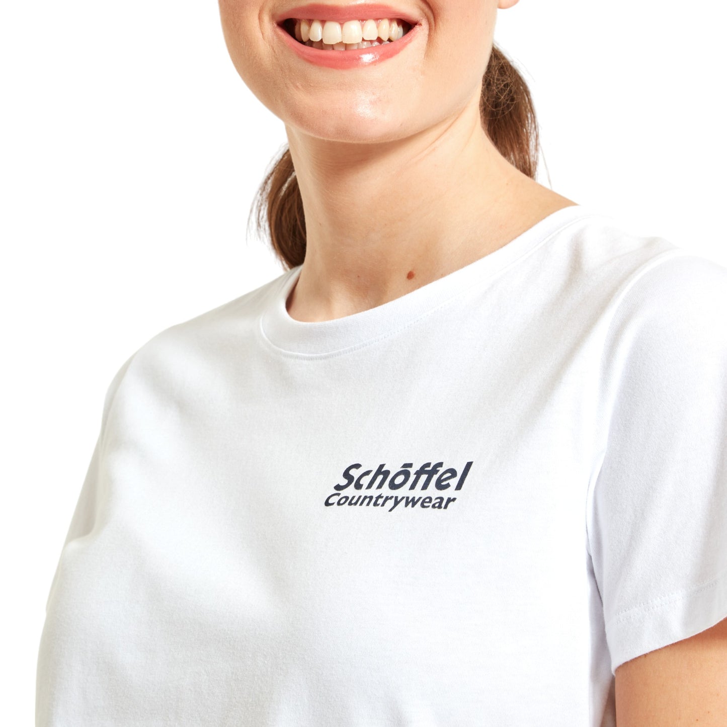 Schoffel Torre T-Shirt White/Navy