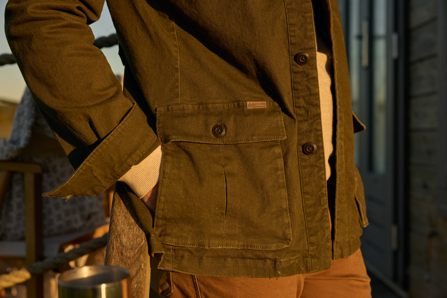 Schoffel Lynmouth Utility Jacket Woodland