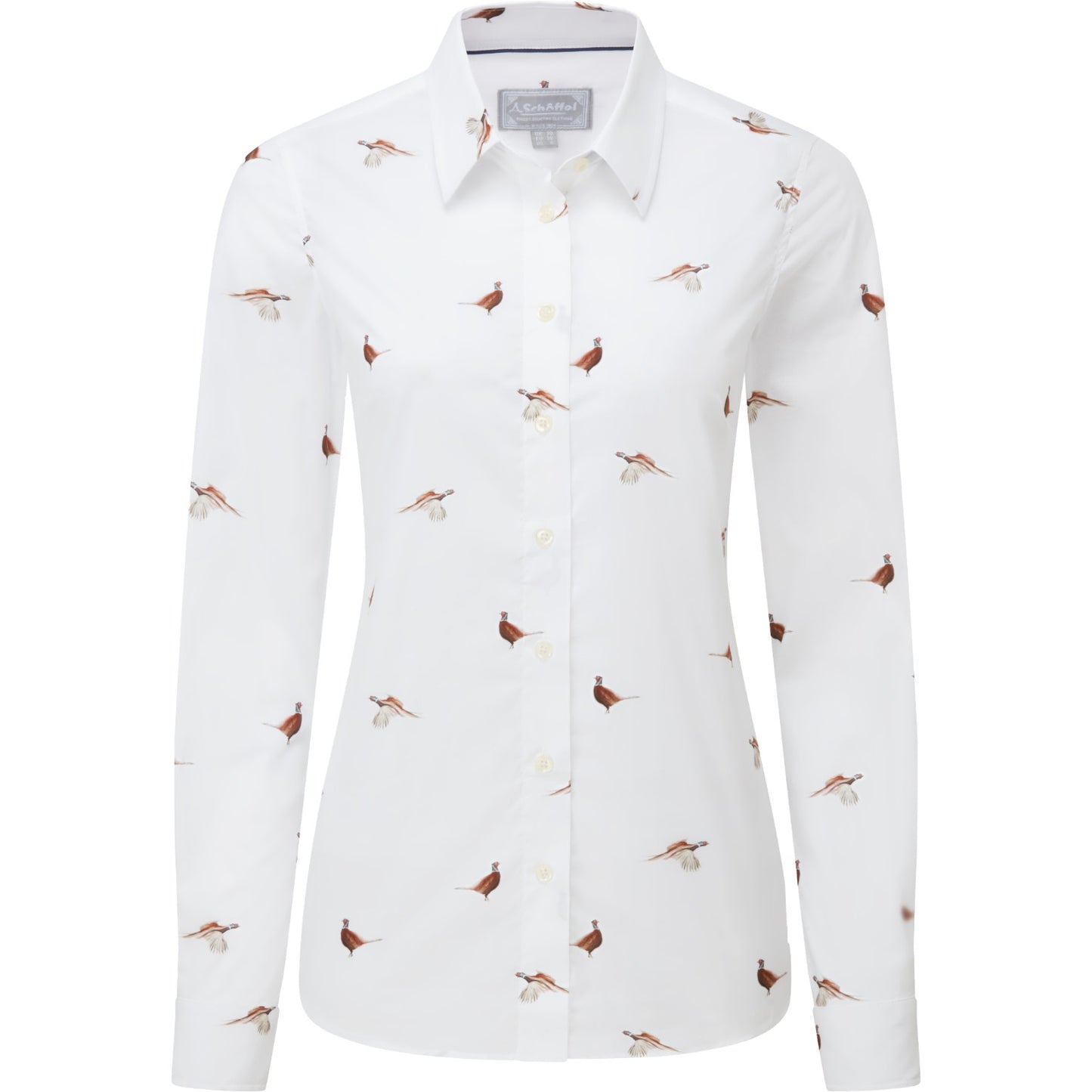 Schoffel Norfolk Shirt Pheasant Print