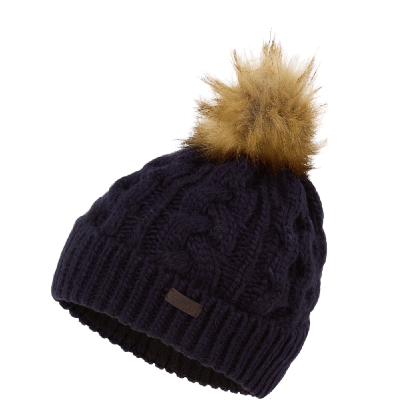 Schoffel Bakewell Hat & Scarf Navy