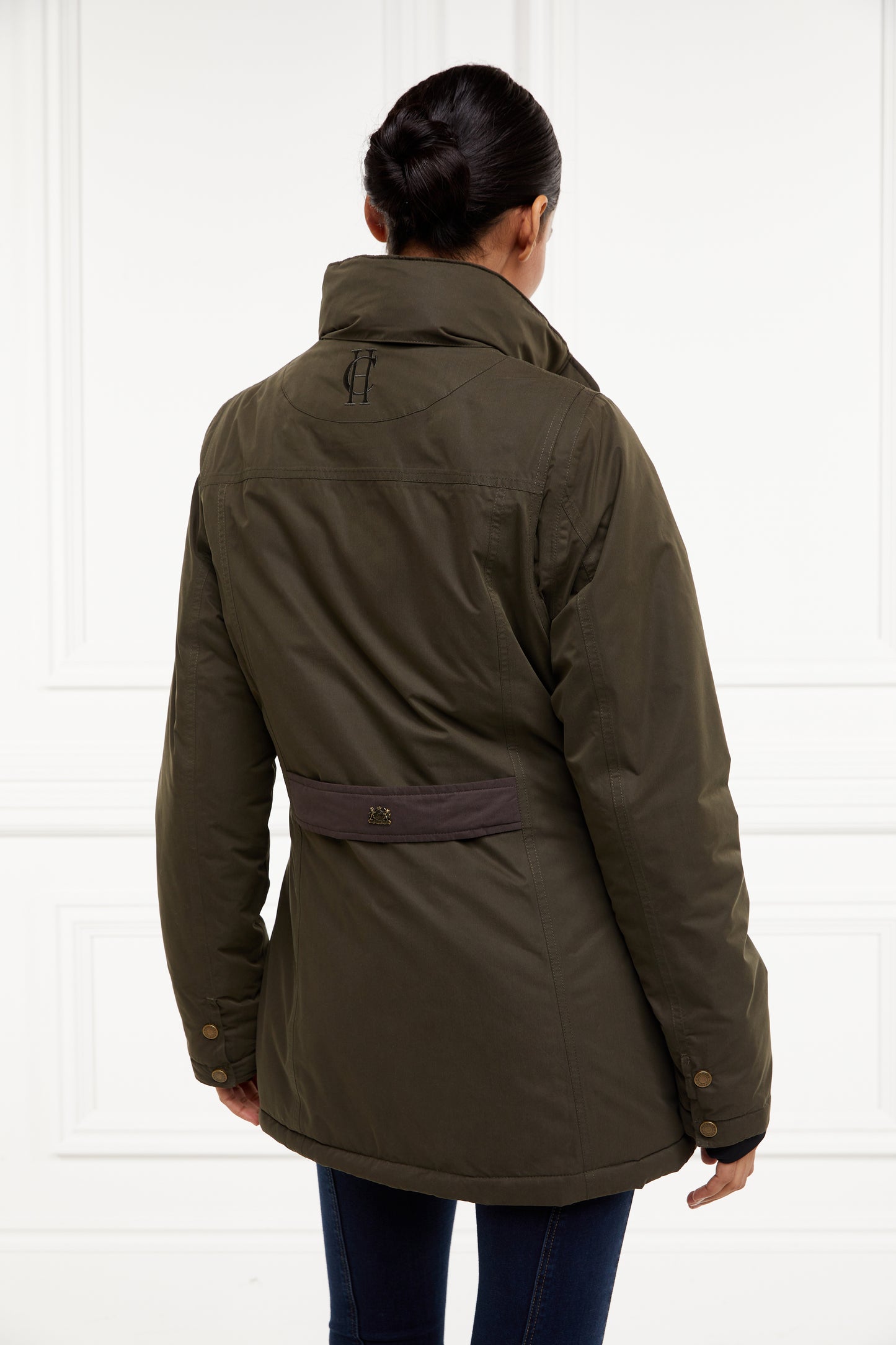 Holland Cooper Stamford Country Coat Khaki