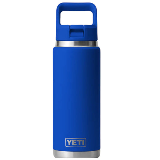 Yeti Rambler 26 0z Straw Bottle Royal Blue