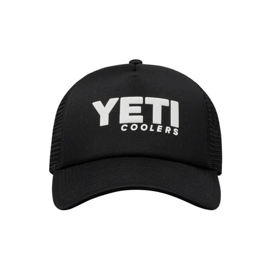 Yeti Coolers Mid Pro Foam Trucker Cap Black