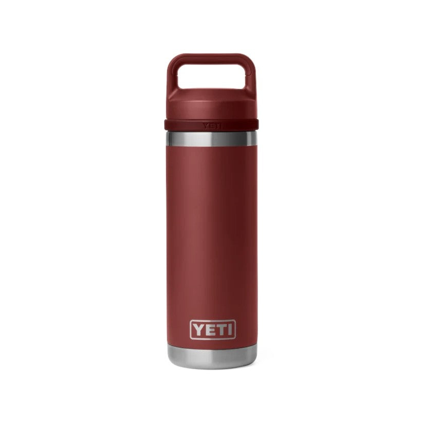Yeti Rambler 18 oz Bottle Chug Cap Stag Red