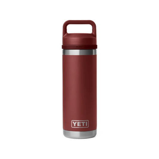 Yeti Rambler 18 oz Bottle Chug Cap Stag Red