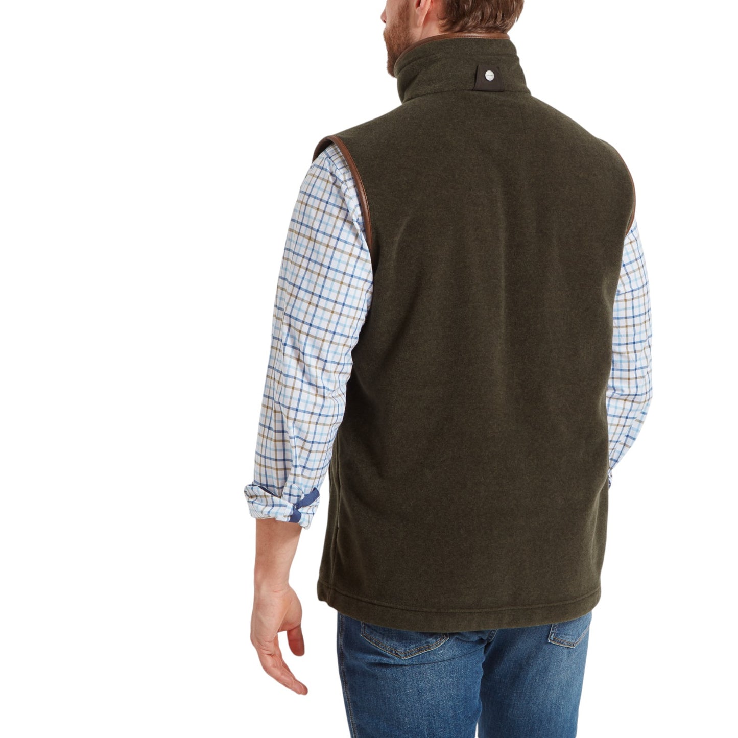 Schoffel Oakham Fleece Gilet Dark Olive