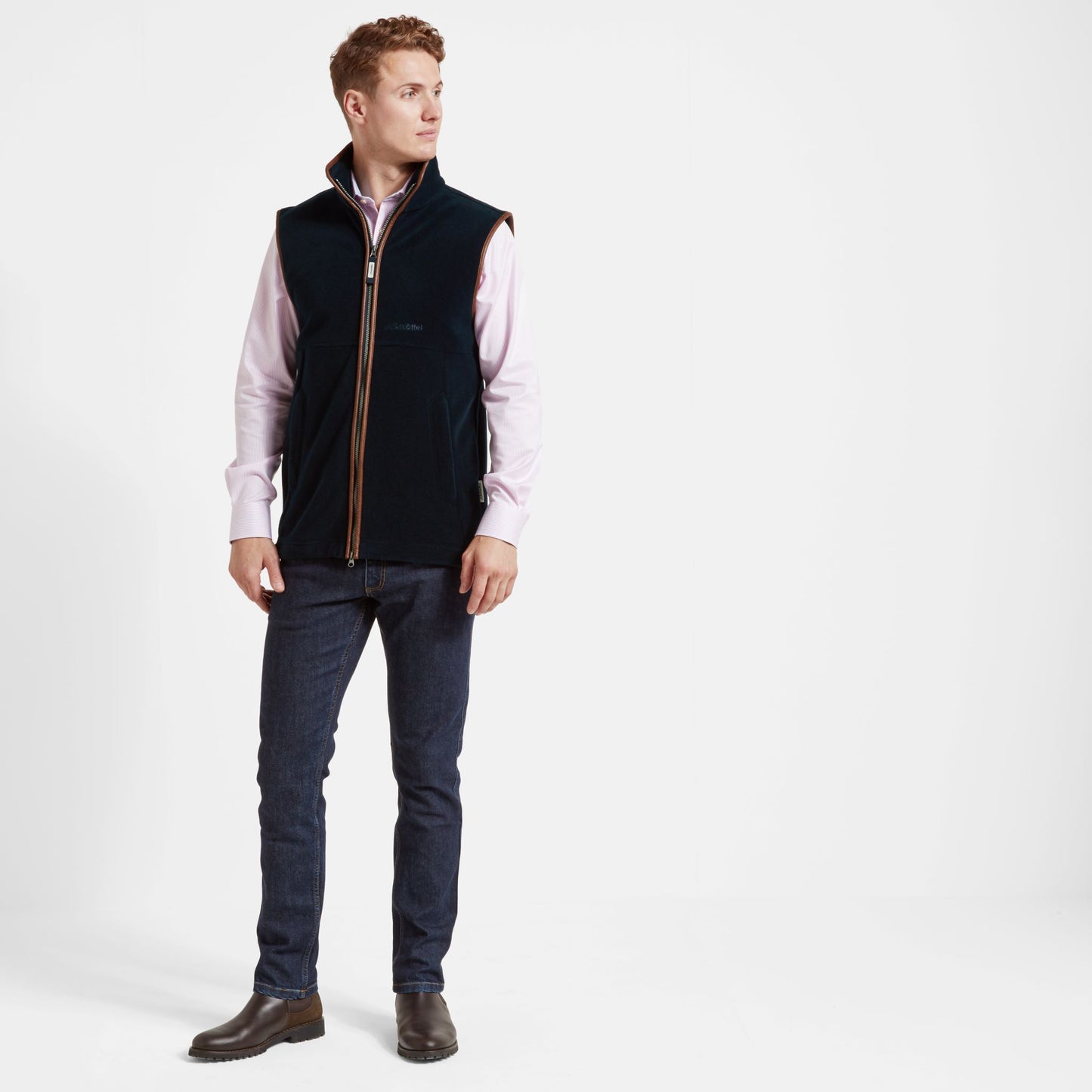 Schoffel Oakham Fleece Gilet Navy