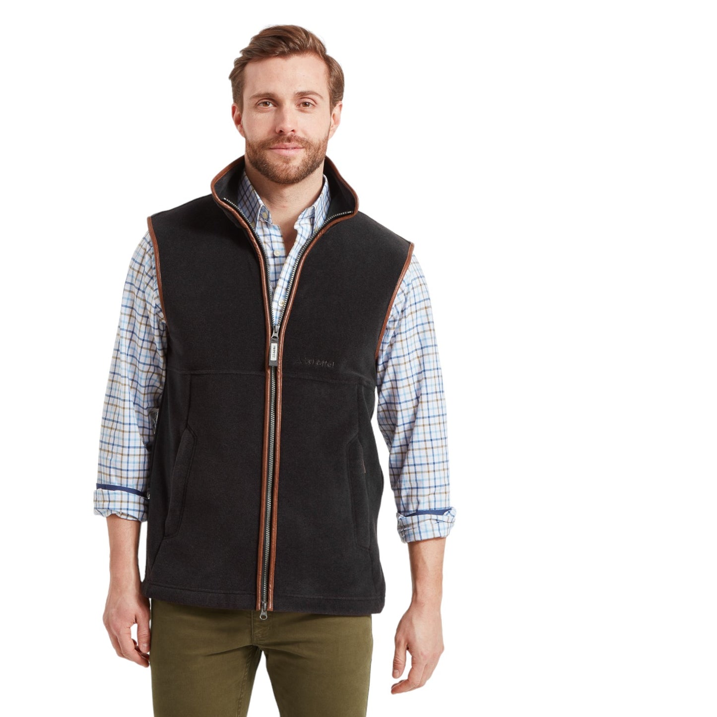 Schoffel Oakham Fleece Gilet Gunmetal