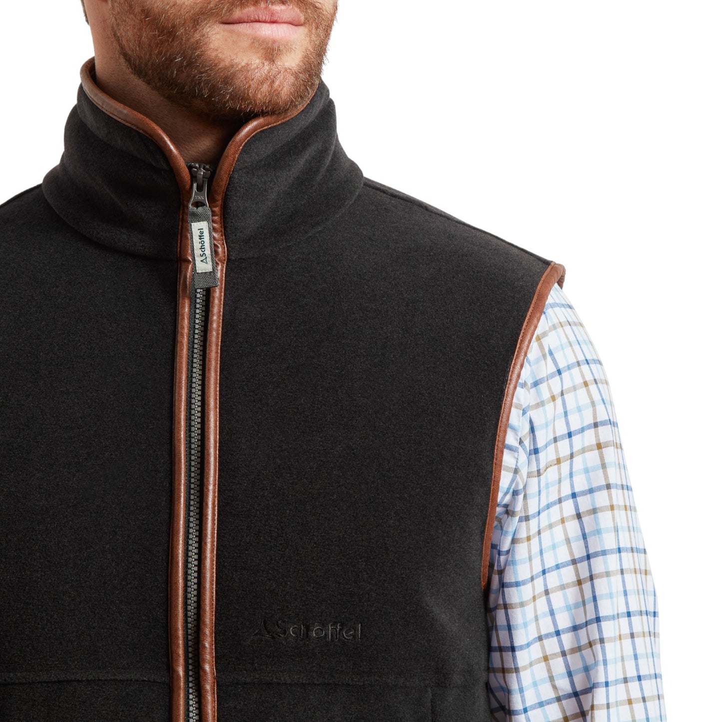 Schoffel Oakham Fleece Gilet Gunmetal