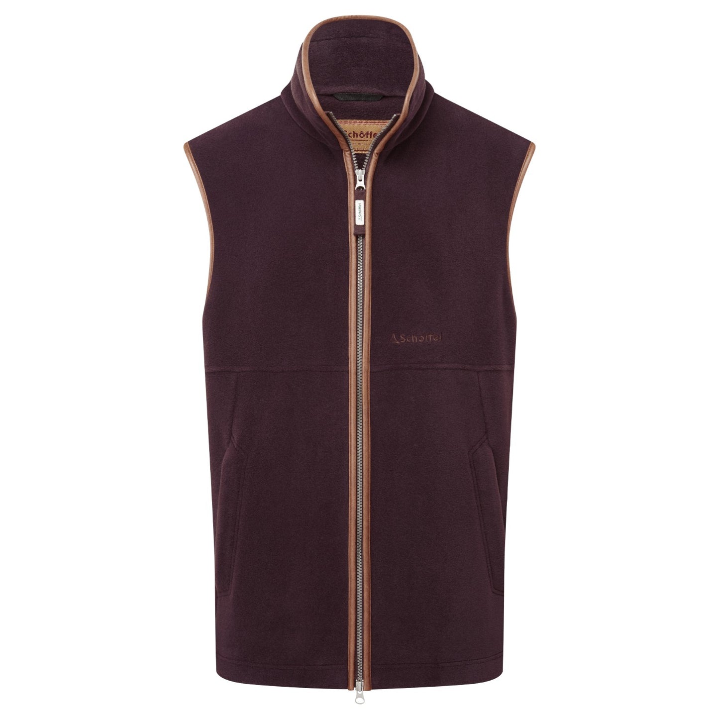 Schoffel Oakham Fleece Gilet Port