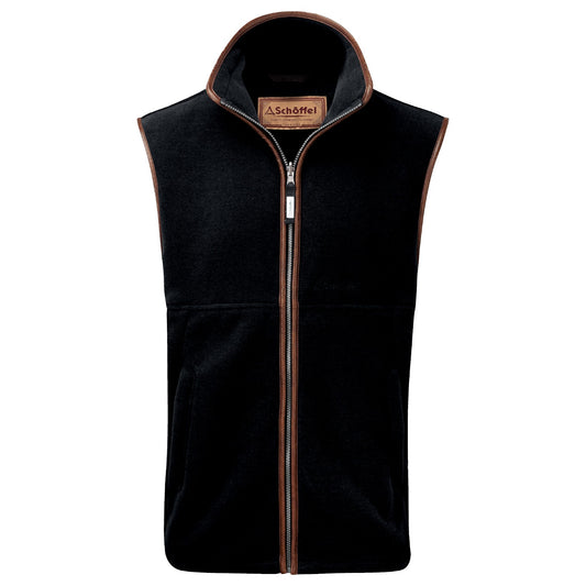 Schoffel Oakham Fleece Gilet Gunmetal