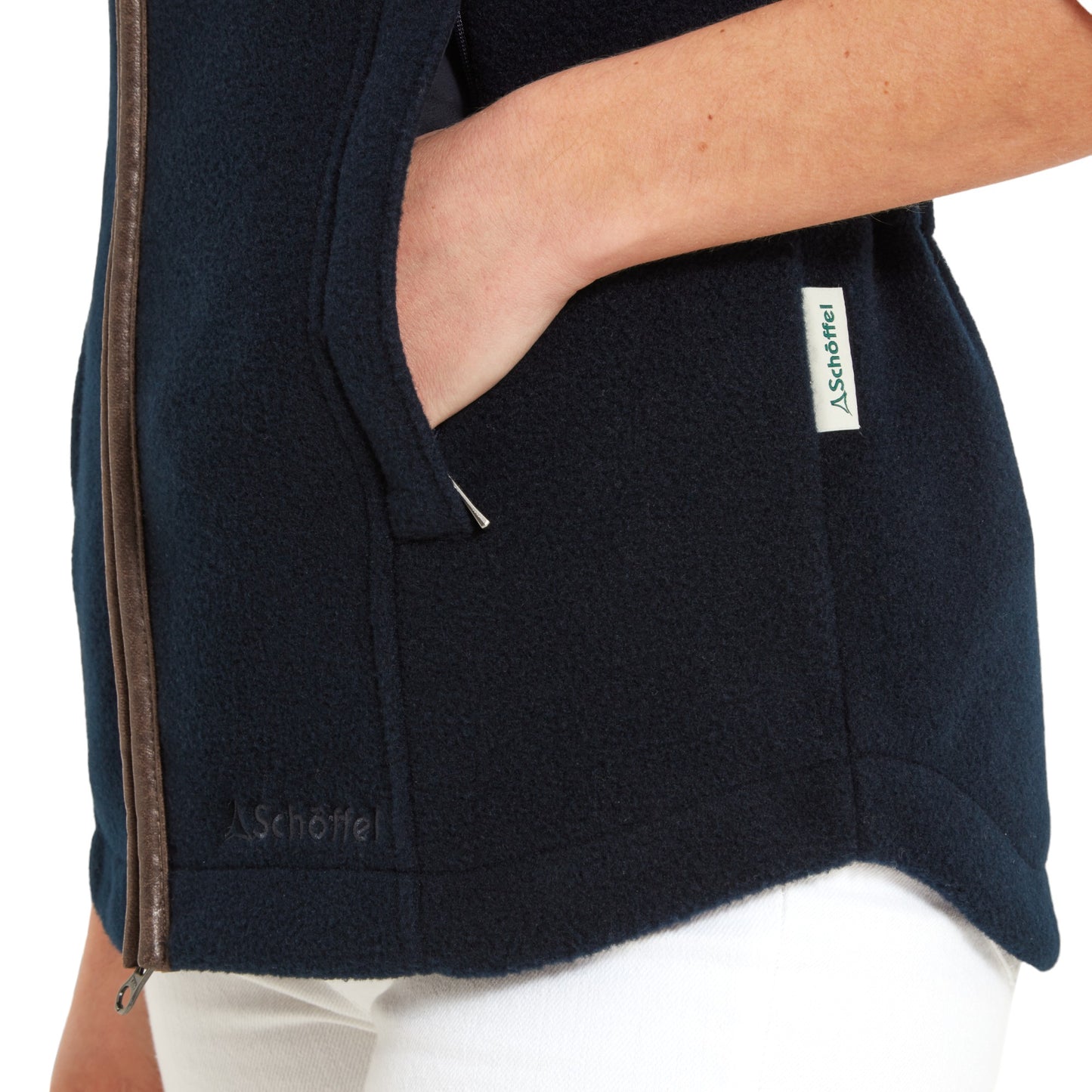 Schoffel Lyndon II Fleece Gilet Navy