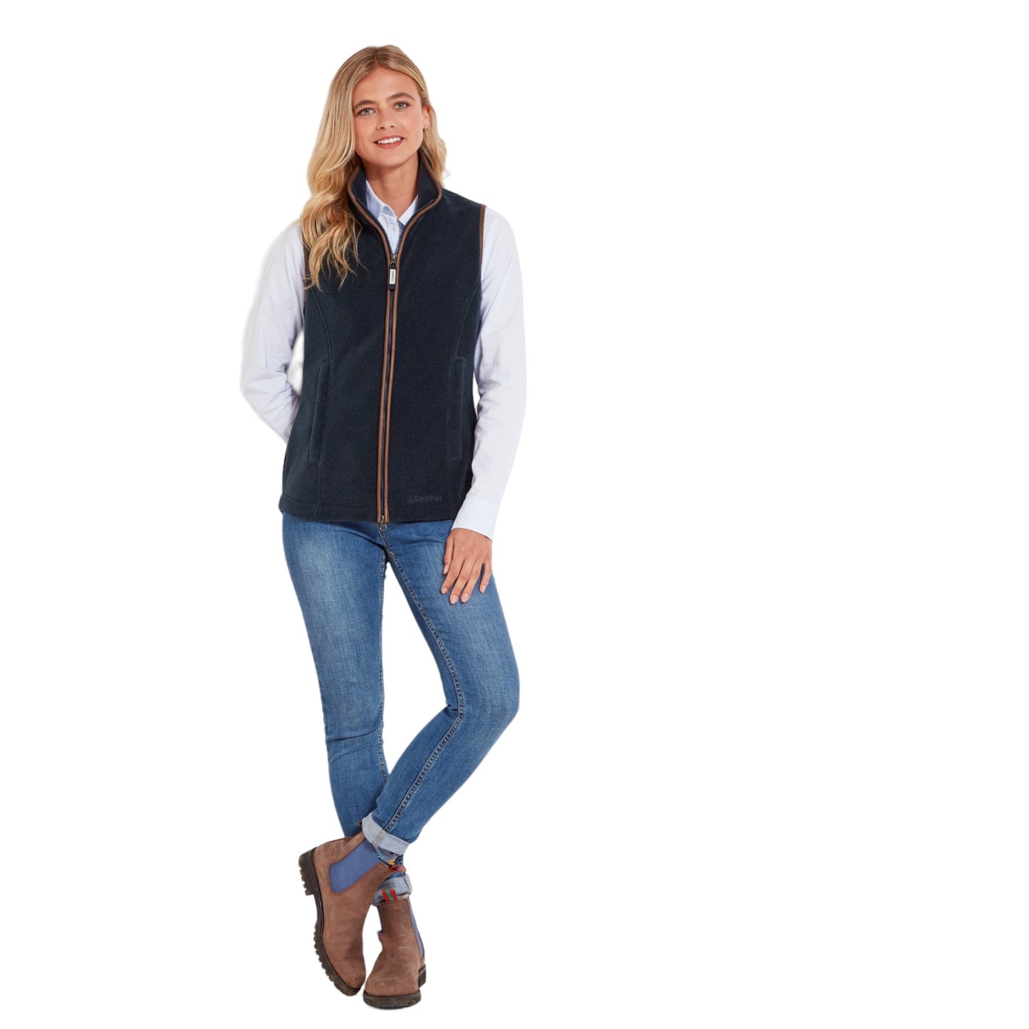 Schoffel Lyndon II Fleece Gilet Petrol Blue