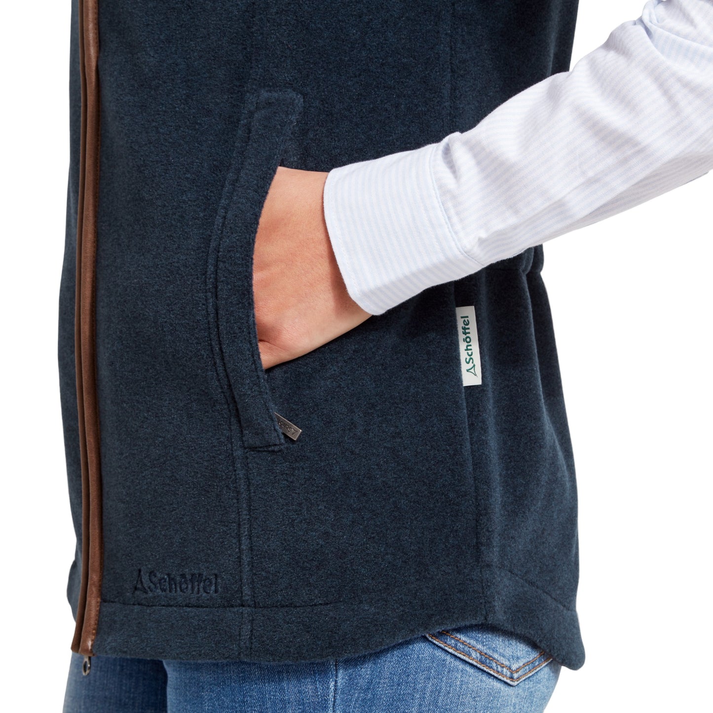 Schoffel Lyndon II Fleece Gilet Petrol Blue