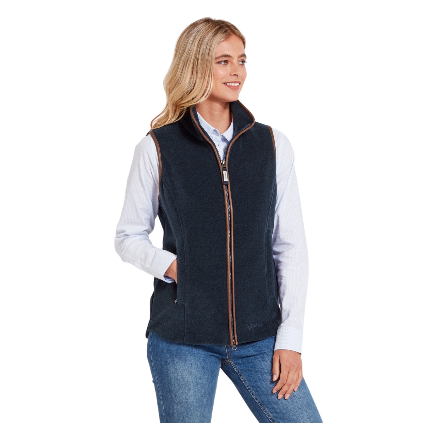 Schoffel Lyndon II Fleece Gilet Petrol Blue