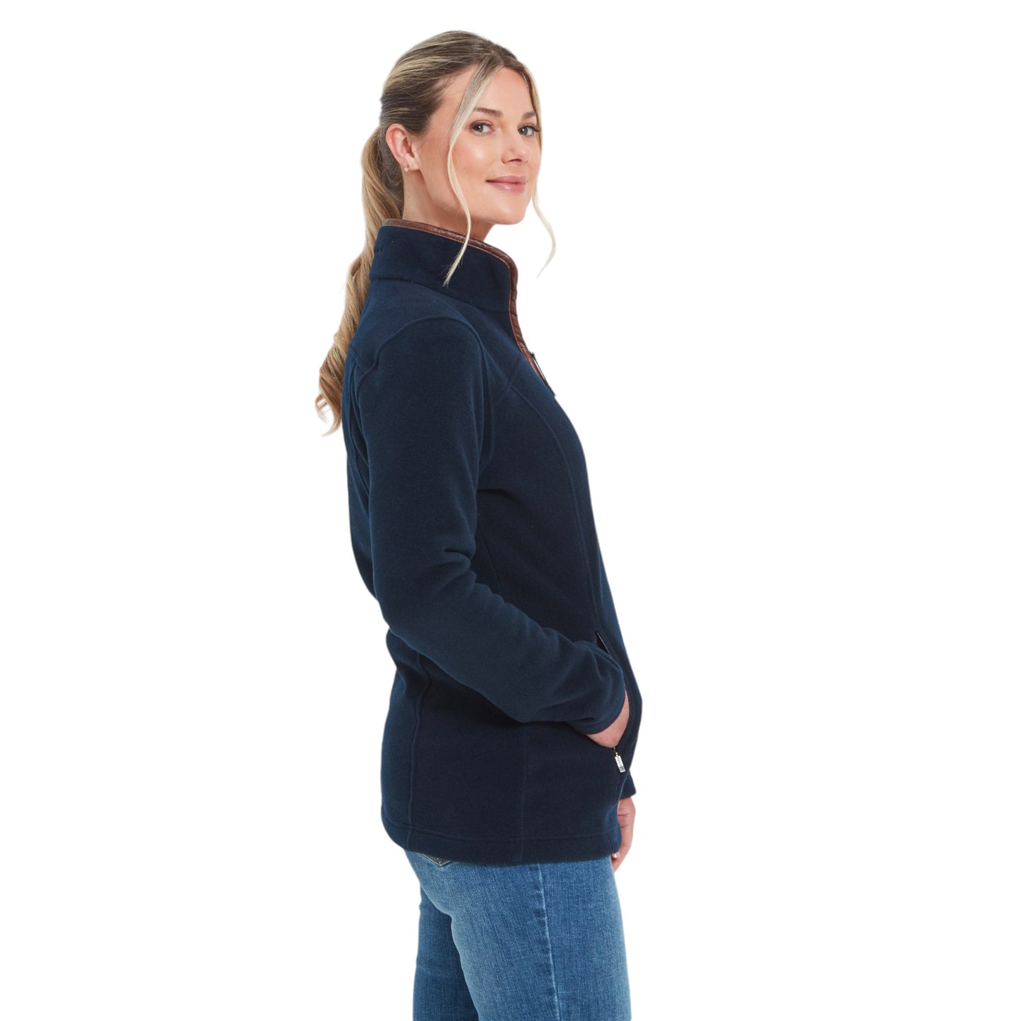 Schoffel Tilton II 1/4 Zip Fleece Navy