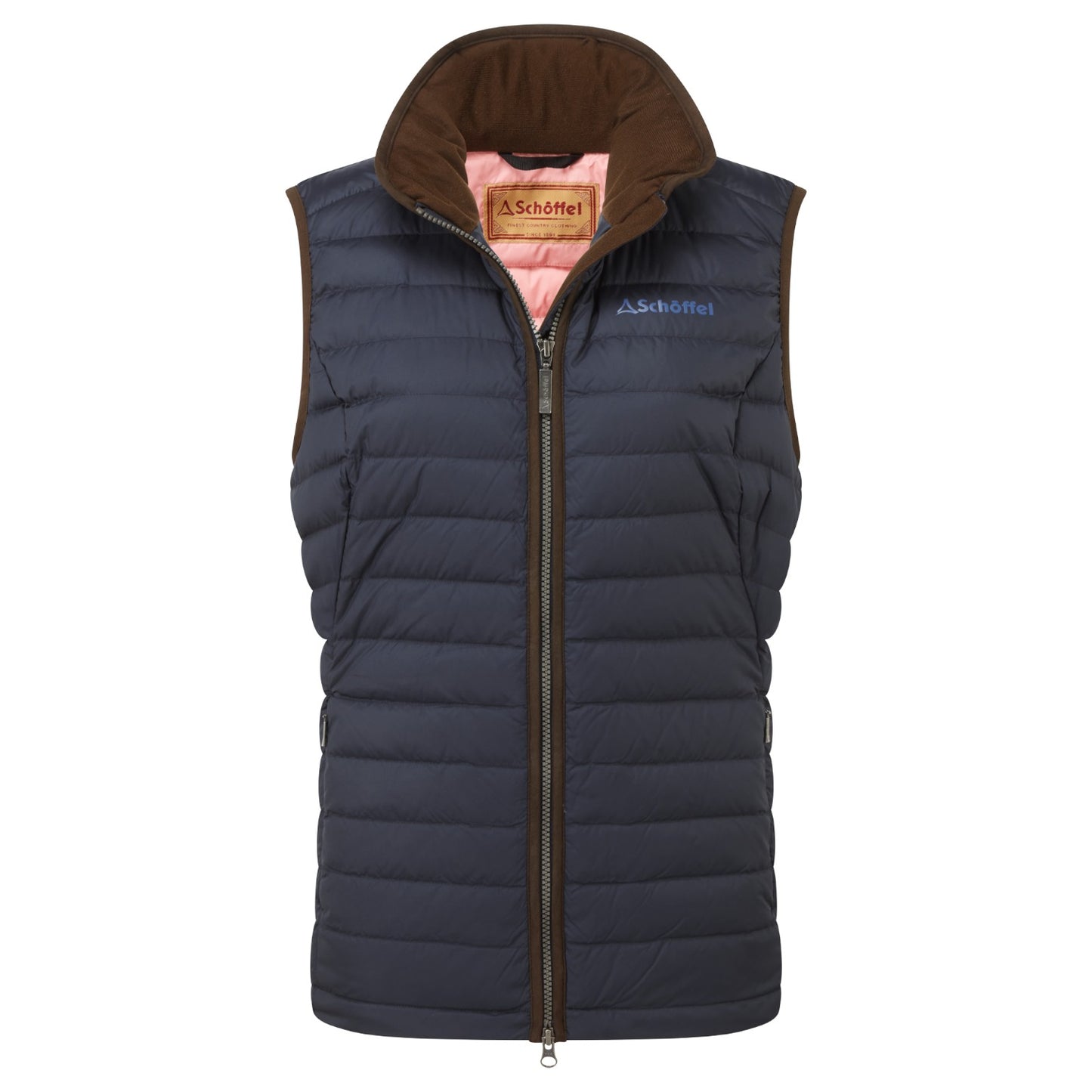 Schoffel Launde Down Gilet Petrol Blue