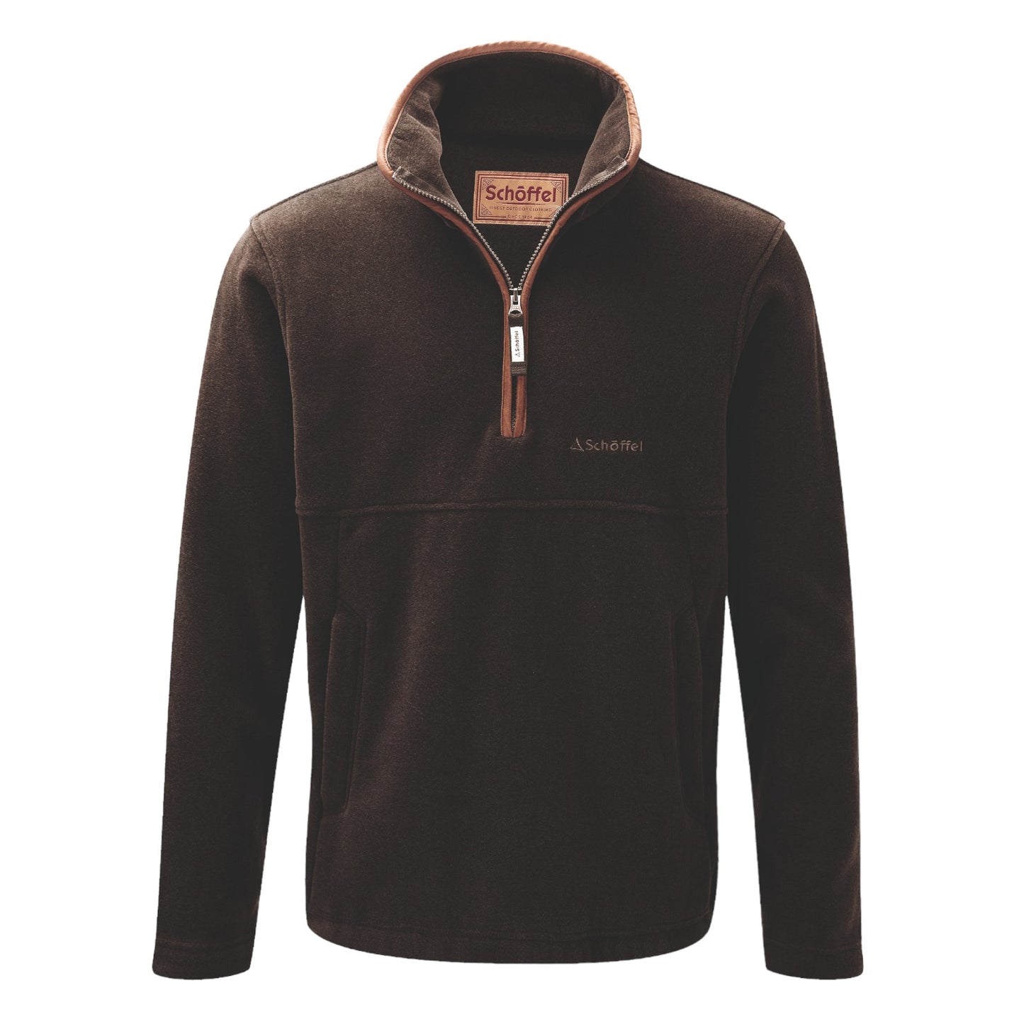 Schoffel Berkeley 1/4 Zip Fleece Dark Olive