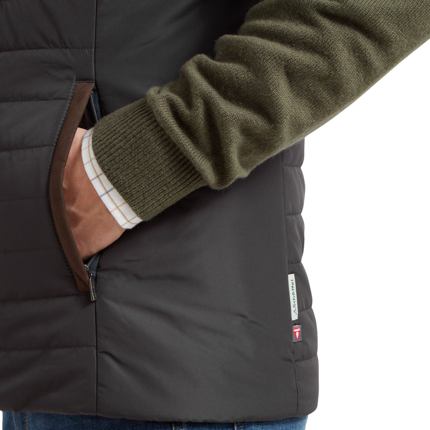 Schoffel Brora Gilet Charcoal