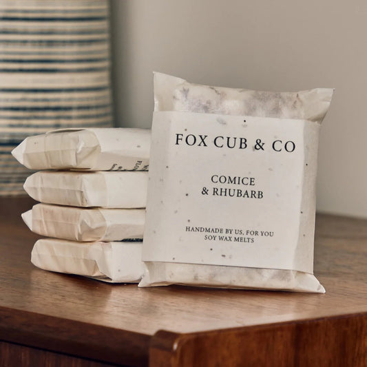 Fox Cub & Co Wax Melts Comice & Rhubarb