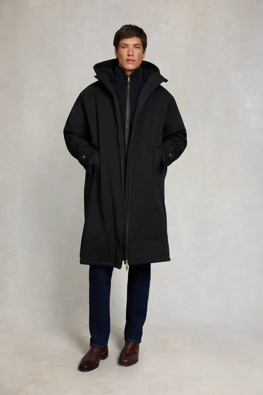 Holland Cooper Men's One-Size Waterproof Coat Black