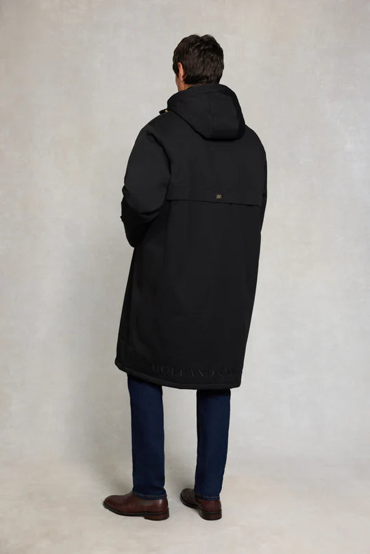 Holland Cooper Men's One-Size Waterproof Coat Black