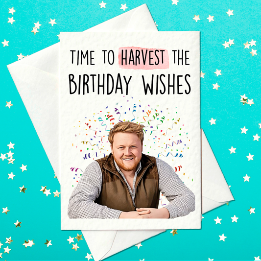 Funny Kaleb Cooper Birthday Card – Clarkson’s Farm Birthday Card