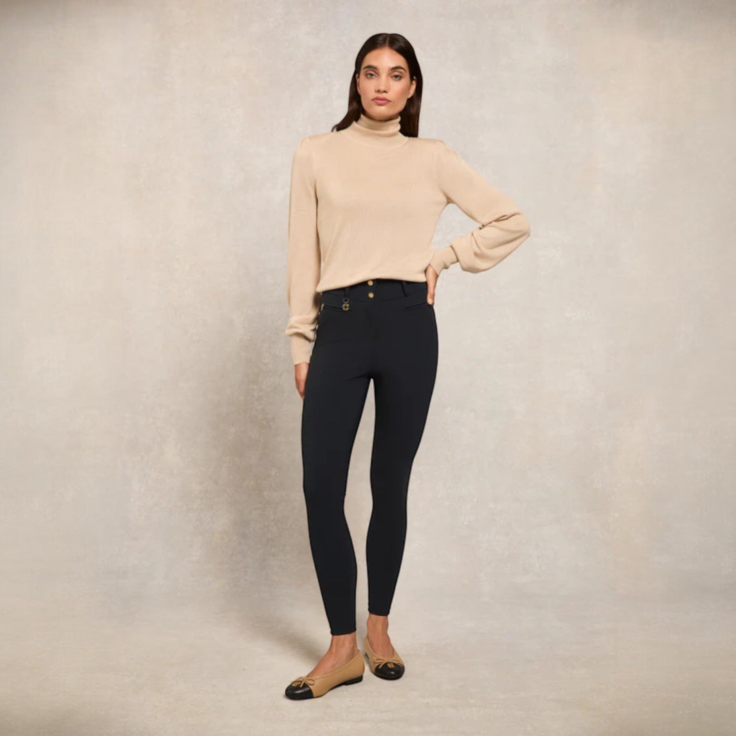 Holland Cooper Contour Trousers Ink Navy