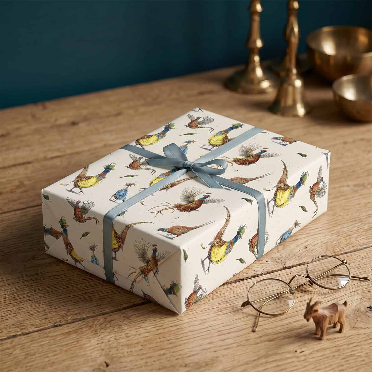 Pheasantly Wrapped Gift Wrap: 1 Sheet