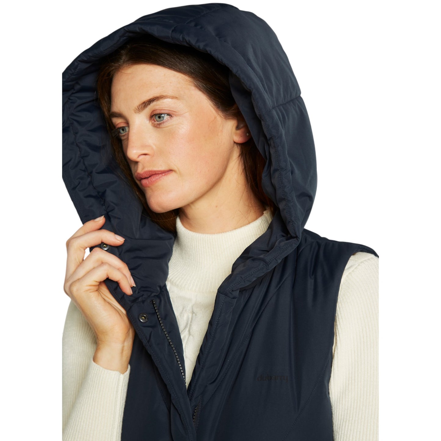 Dubarry Ryan Long Length Gilet Navy