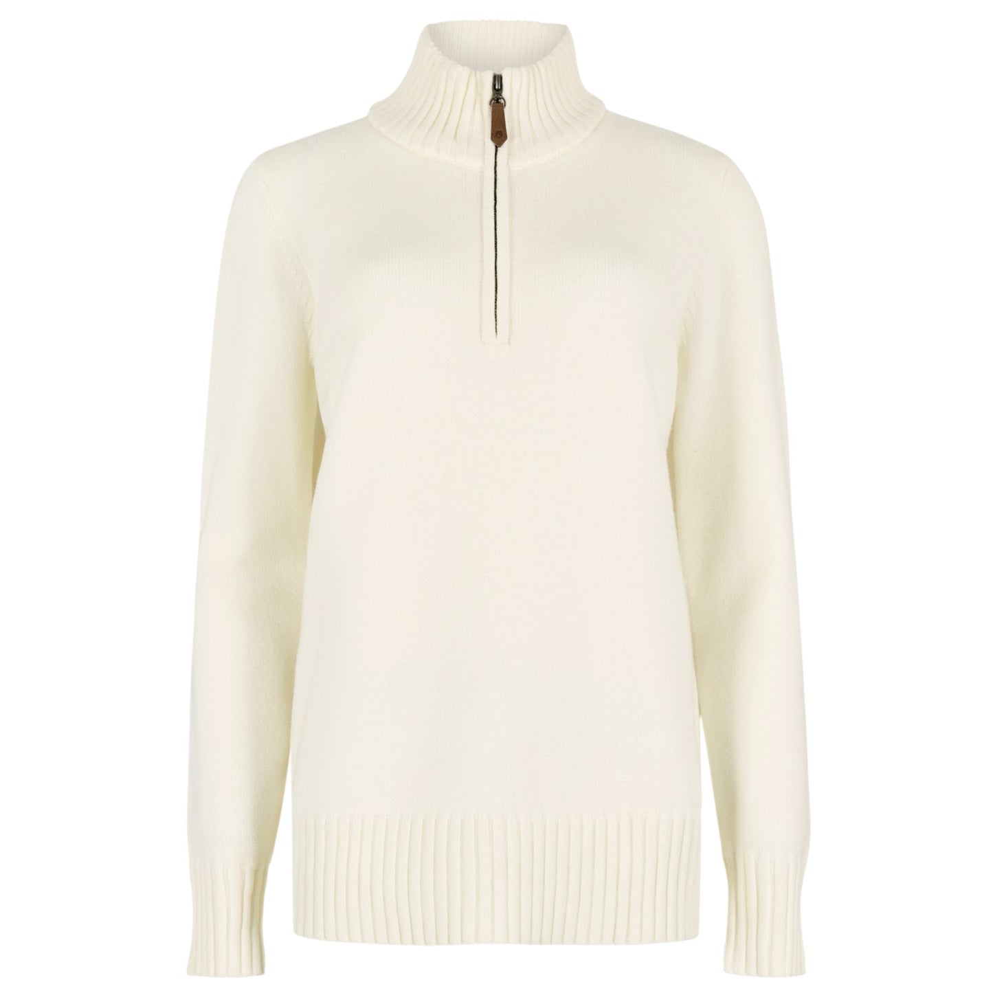 Dubarry Markham 1/4 Zip Sweater Chalk