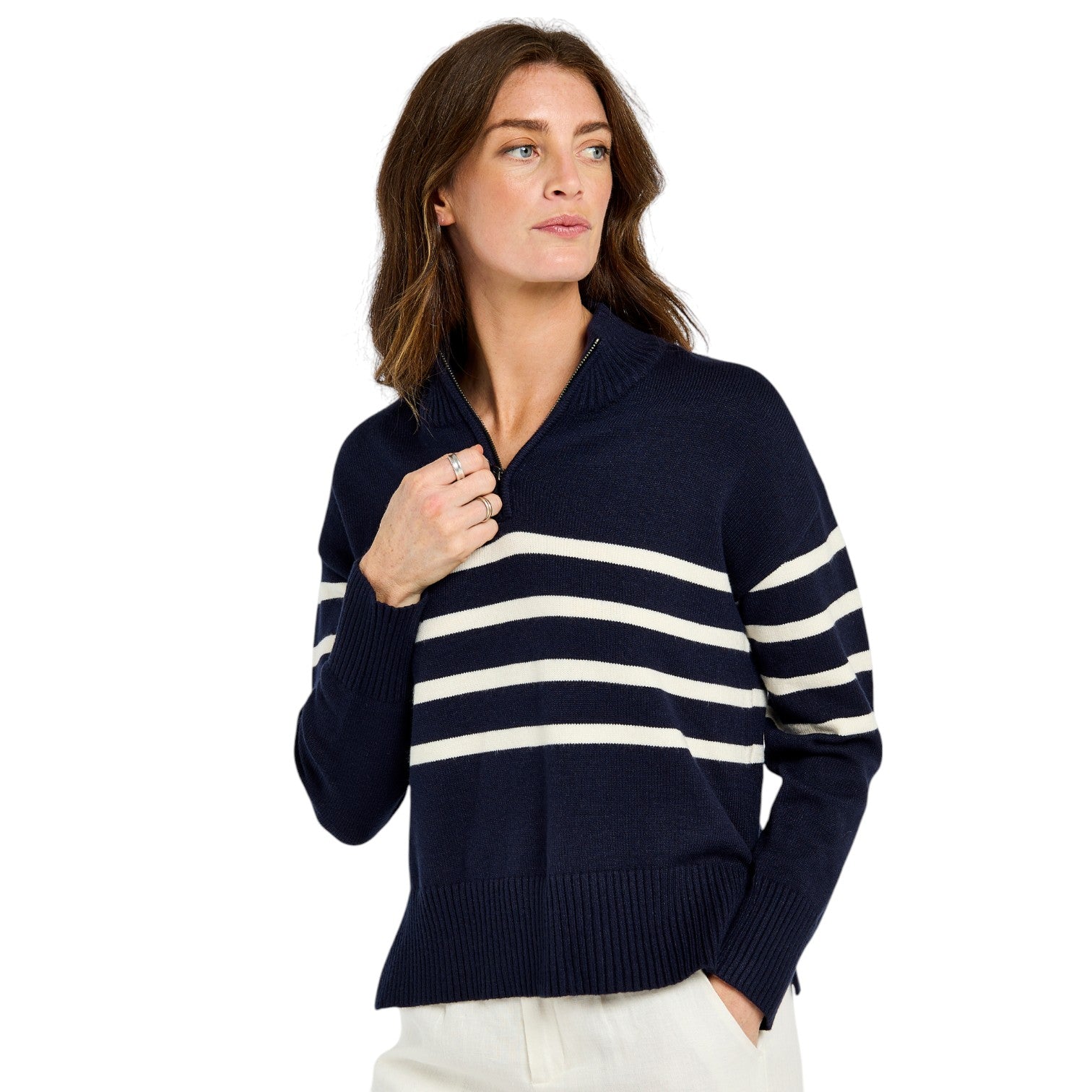 Dubarry Fonthill Sweater Navy