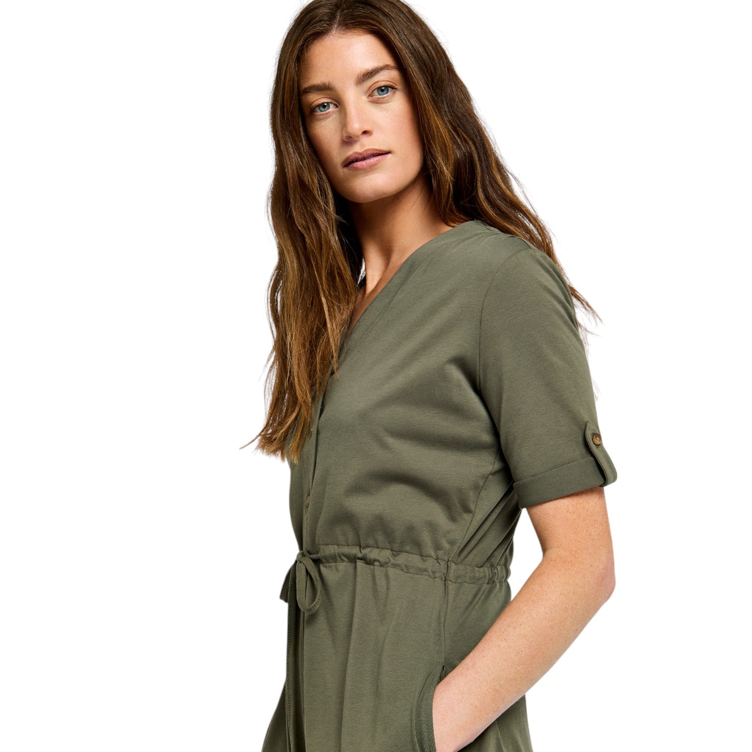 Dubarry Hanlon Shirt Dress Kelp