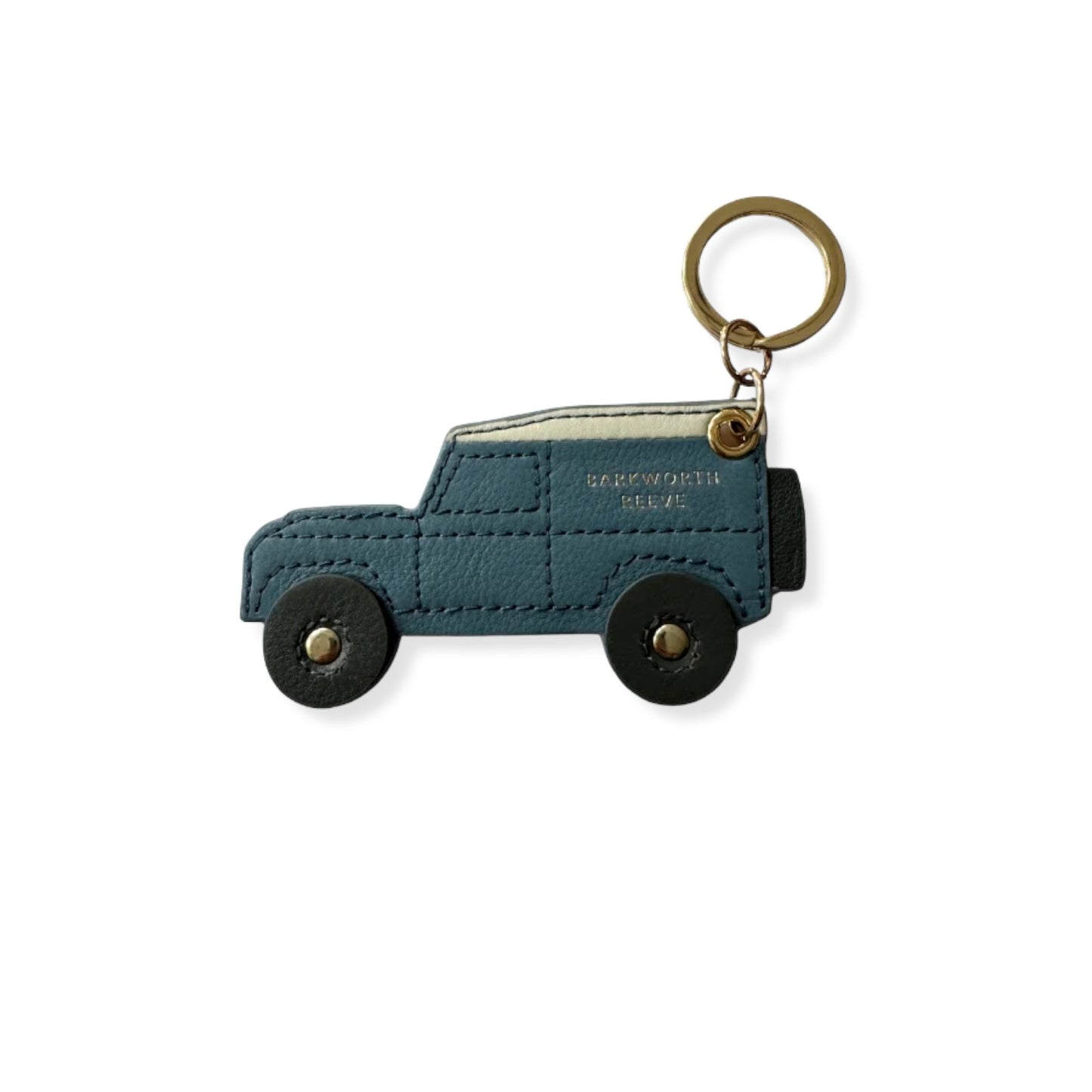 Barkworth Reeve Off Road 4x4 Keyring Blue & Cream