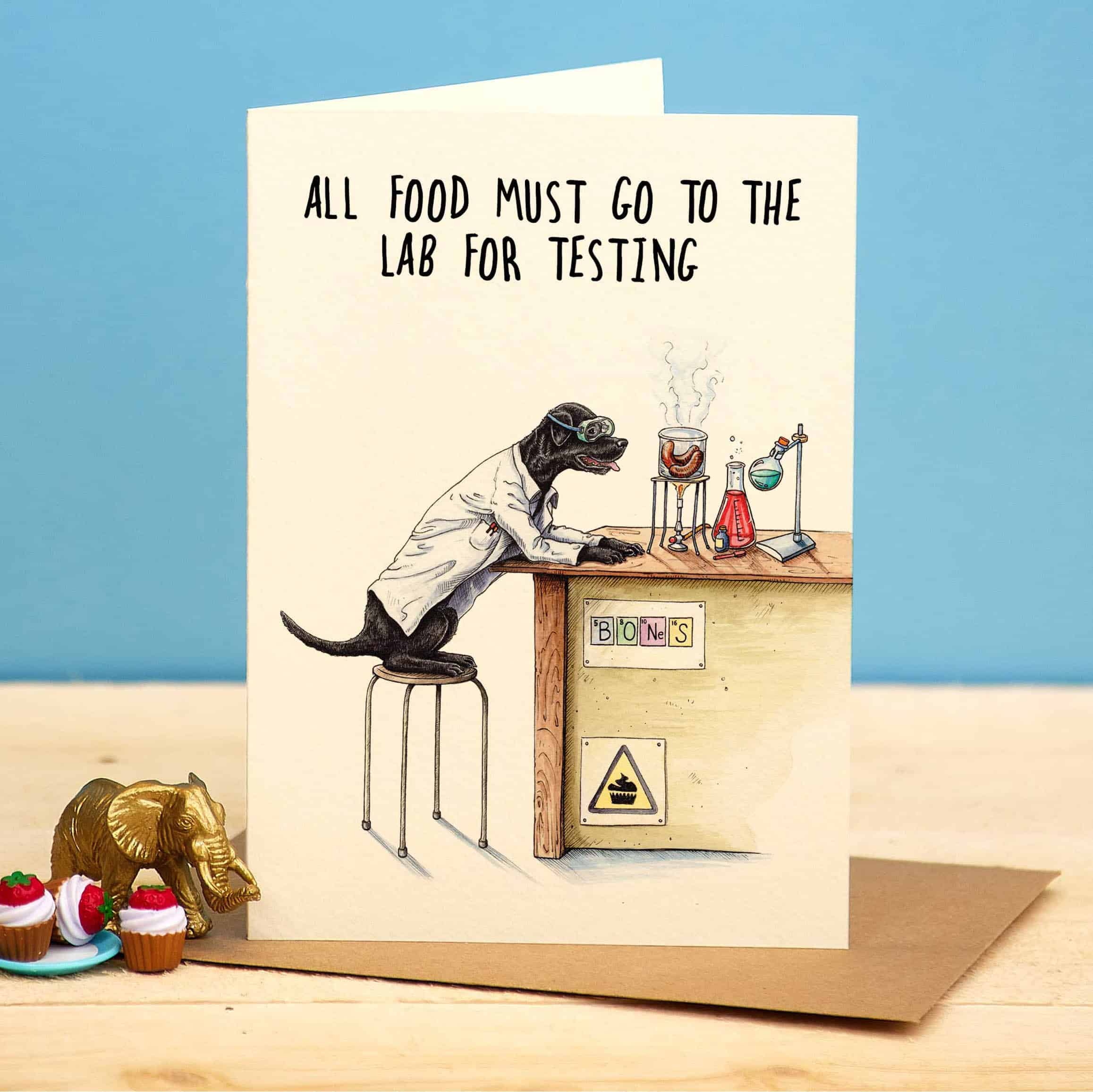 Lab Testing Card - Everyday Card: 5
