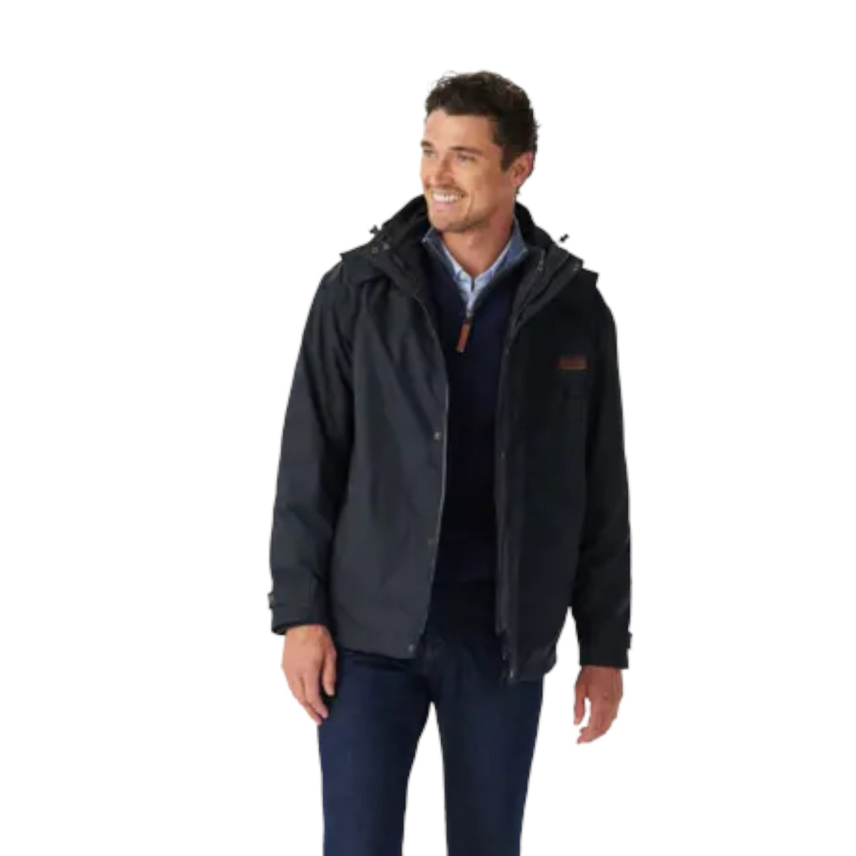 R.M. Williams Rockley 2 In 1 Field Jacket Navy