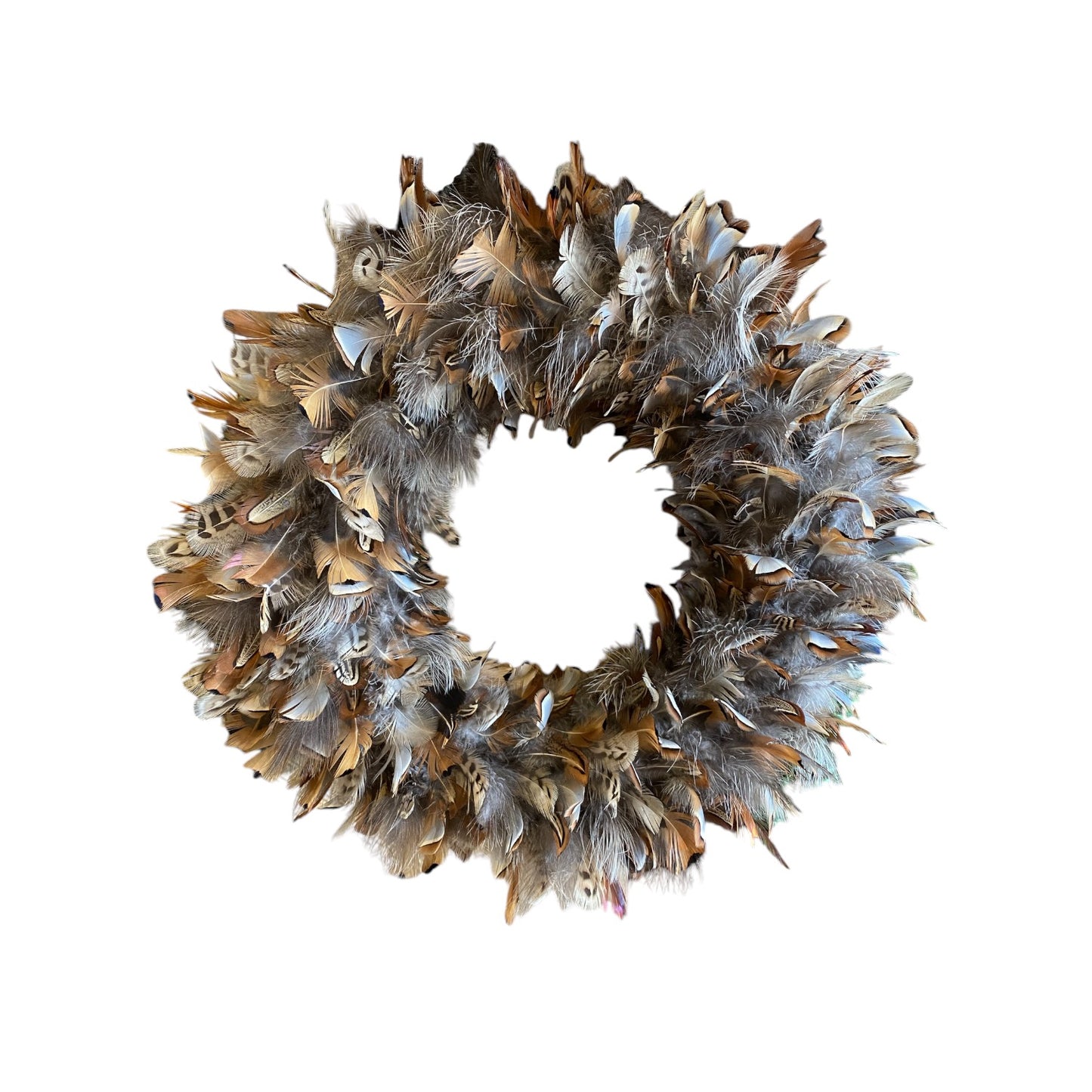 Spent Shells Large Feather Wreath