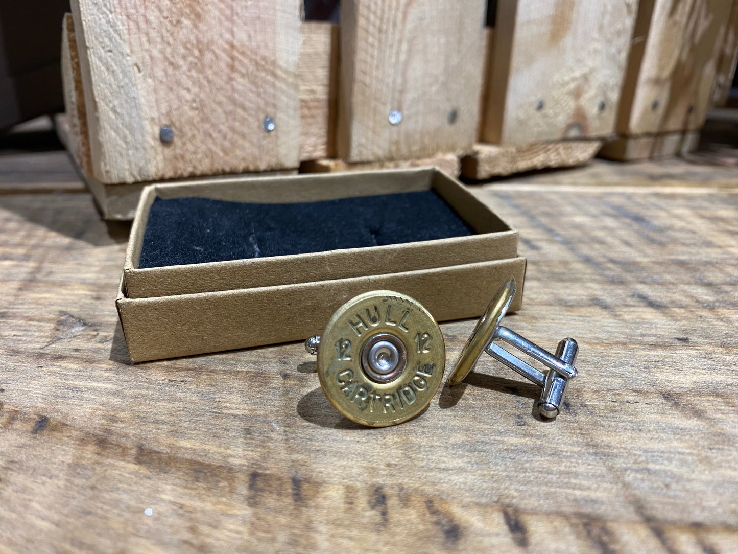 Spent Shells Cartridge Cufflinks