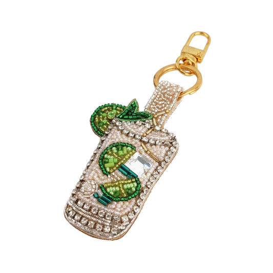 Sparkly Mojito Keyring/Bag Charm