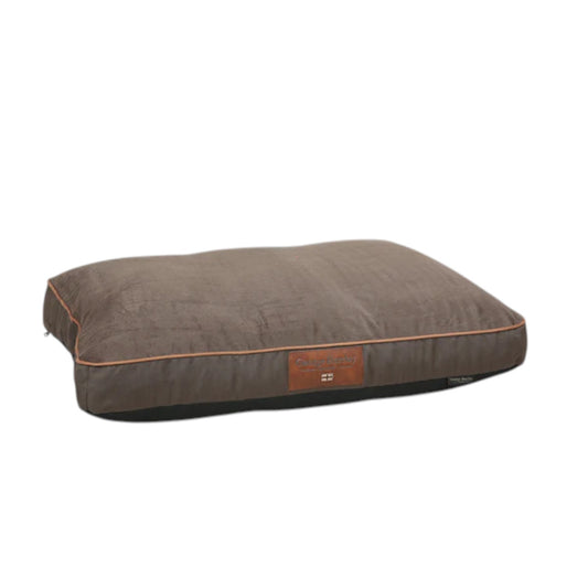 George Barclay Savile Dog Mattress Large Brown