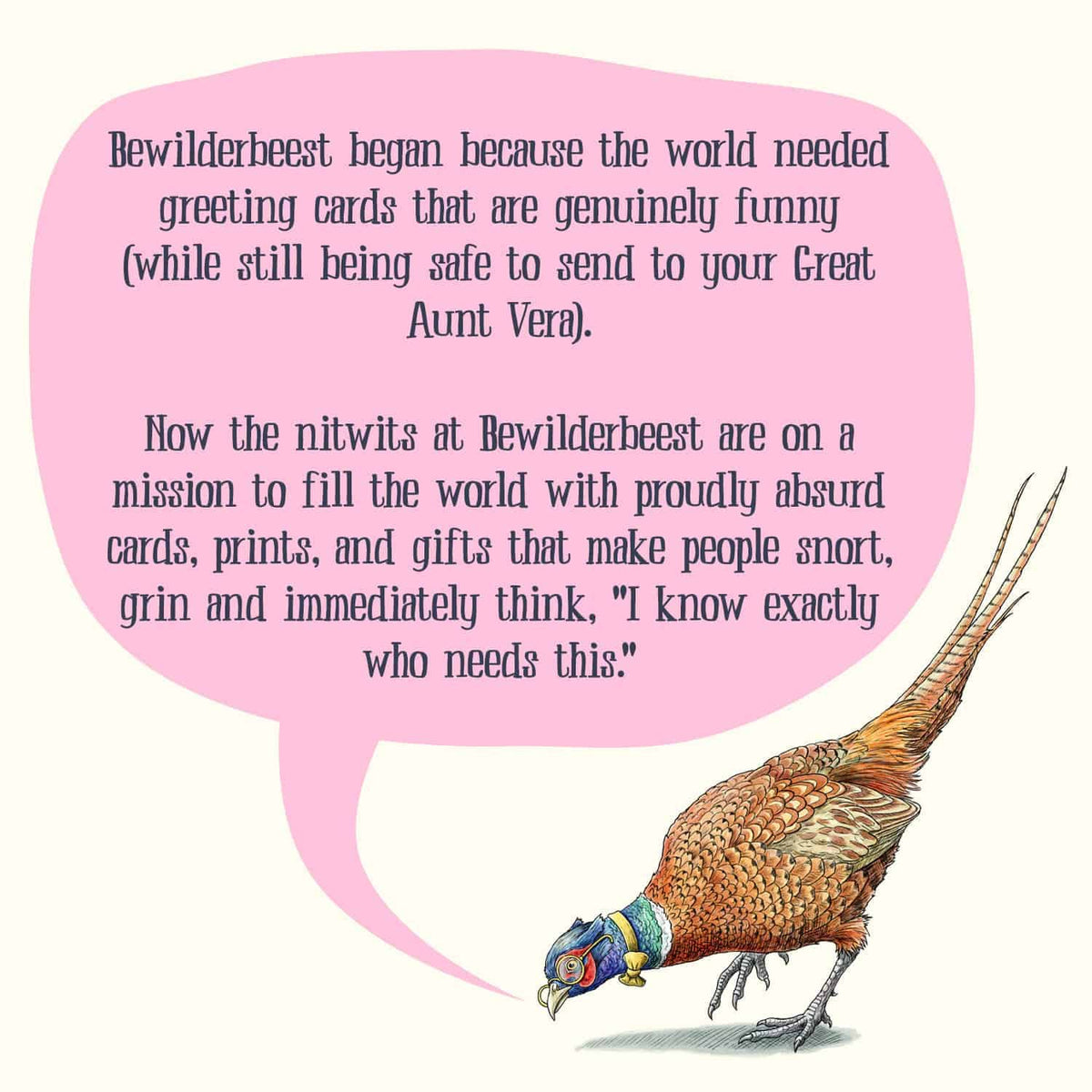 Magnipheasant Christmas Card - Christmas Card
